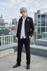 Persona 4 Yasogami High School Uniform Yu Narukami Cosplay Costume Outfit - Halloweez