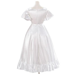 Frieren's Ball Gown Cosplay Costume Halloween Frieren cosplay dress with gloves - Halloweez