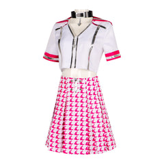 Persona Rise Kujikawa Cosplay Costume School Uniform JK Skirt for Halloween Role Play - Halloweez