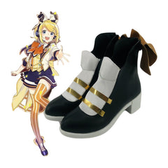 Virtual Singer 10th Anniversary Kagamine Rin COS Shoes for Anime Expo 2D Cosplay - Halloweez