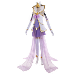 Halloweez Janna Star Guardian Cosplay Costume | Chic Combat Uniform Dress for Women | LOL Game Cosplay - Halloweez