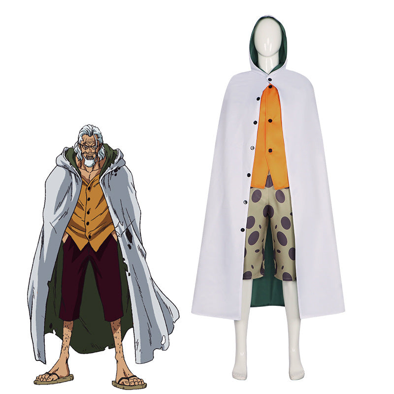 One Piece Silvers Rayleigh Cosplay Costume - Premium Anime Cosplay Outfit for Halloween and Role Play - Halloweez