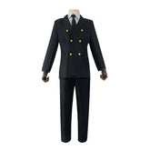 One Piece Sanji Cosplay Costume Black Suit Full Set for Anime Fans - Halloweez