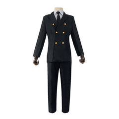 One Piece Sanji Cosplay Costume Black Suit Full Set for Anime Fans - Halloweez