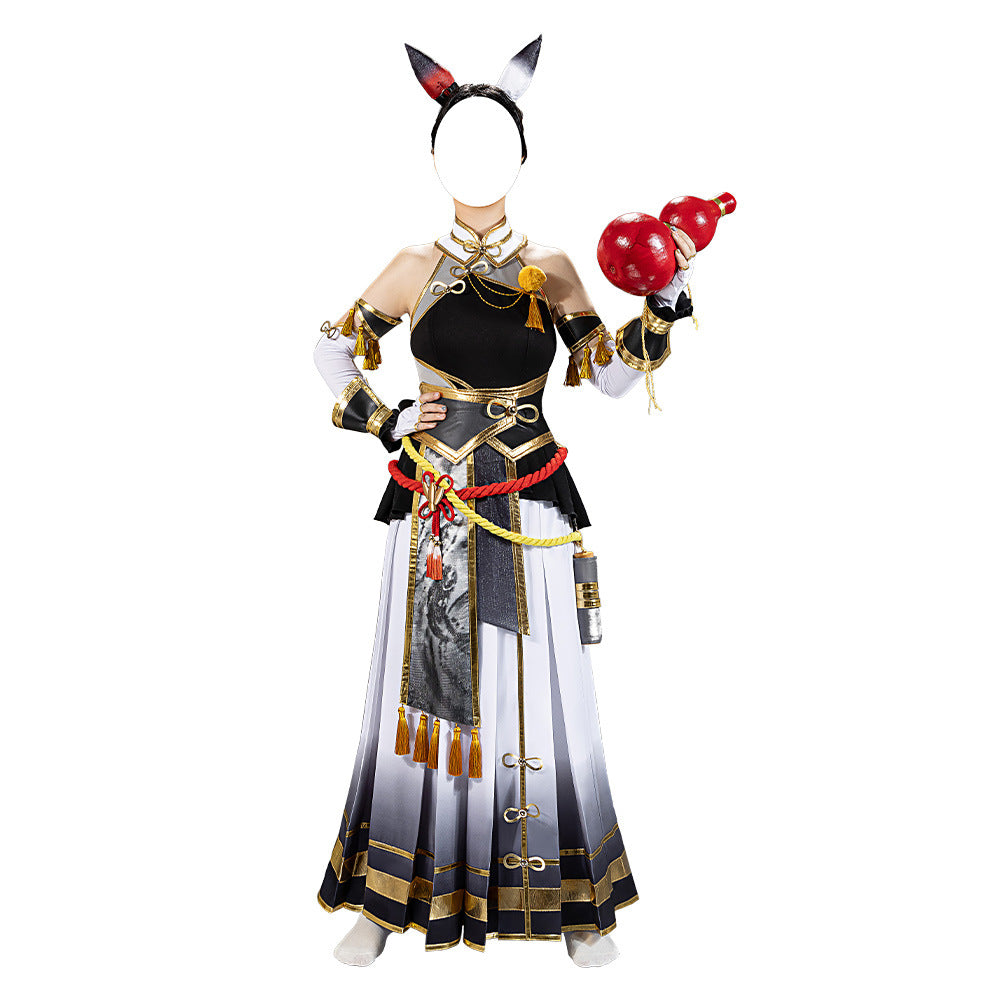 Uma Musume: Pretty Derby Tequila Cosplay Costume for Women - Game Character Outfit - Halloweez