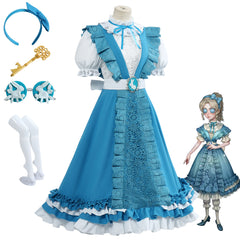 Identity V Journalist Alice in Dreamland Deduction Star Cosplay Costume - Halloweez