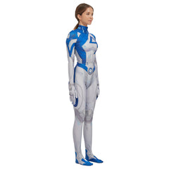 Marvel Rivals Invisible Woman Cosplay Costume Susan Storm Tight Suit - Halloweez