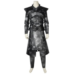Halloweez Night’s King Cosplay Costume – White Walker Commander Roleplay Outfit for Halloween - Halloweez