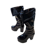 Hatsune Miku Black Rock Shooter Cos Shoes for 2D Anime Exhibition Performance - Halloweez