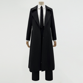 Chainsaw Man Makima Black Trench Coat Cosplay Costume
