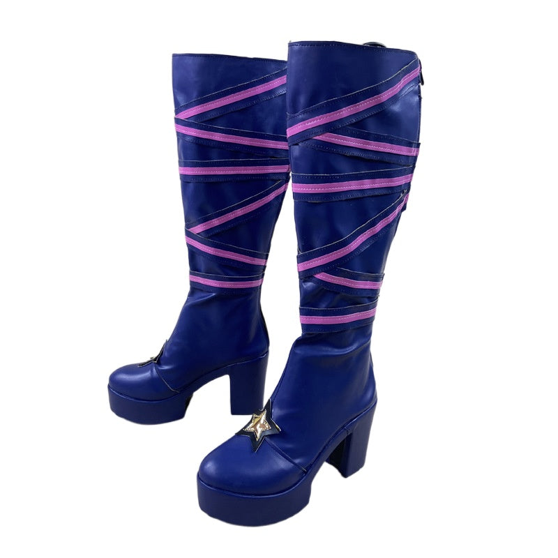 2150 Identity V Night Watch Cosplay Shoes for Anime Conventions - Halloweez