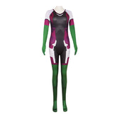 She-Hulk Women's Avengers Costume Cosplay Halloween Party Outfit - Movie The Avengers She-Hulk - Halloweez
