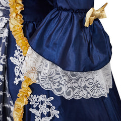 Halloweez Queen Marie Antoinette Inspired Rococo Ball Gown - Authentic 18th Century Victorian Dress Costume for Women - Halloweez
