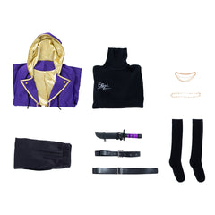 Halloweez Anime VTuber Shxtou Cosplay Costume for Men - Embrace the Virtual Idol Style - Halloweez