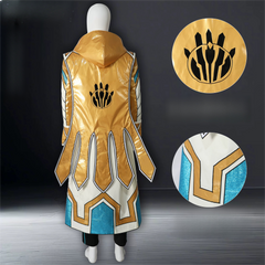 Super Sentai Kumade Mashiro Polar Bear Robe Cosplay Custom Outfit for Party
