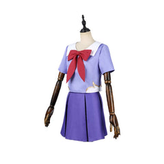 Embrace the Role of Gasai Yuno with Halloweez's Mirai Nikki Cosplay Costume for Girls - Halloweez