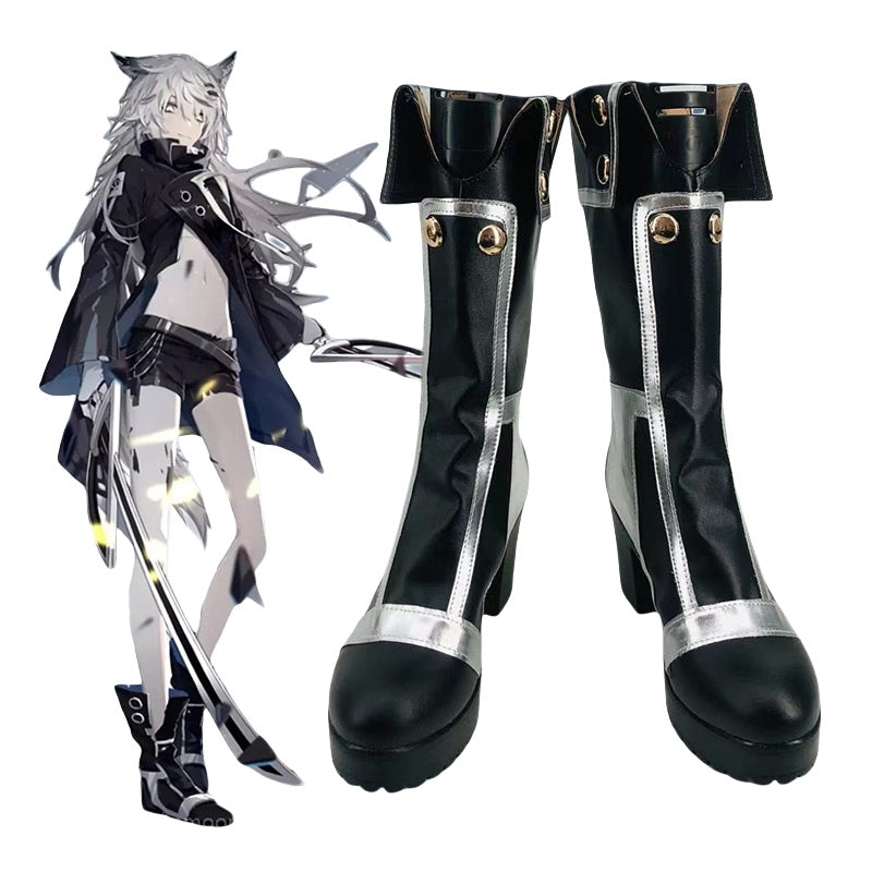 Arknights Lappland Cosplay Shoes for Comic Conventions - Authentic 2D Design - Halloweez