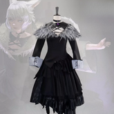 Y'shtola Shadow Witch Cosplay Costume Final Fantasy XIV, Custom Outfit for Halloween & Comic Con