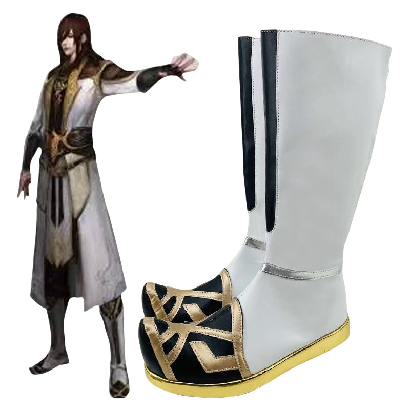 Li Cunxu Cosplay Shoes from Painting Jianghu: The Unworthy 2 - Perfect for Anime Conventions - Halloweez