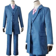 Halloweez Anime Cosplay Costume - Bonten Rindo Haitani Ran Blue Green Suit for Casual and Holiday Events - Halloweez