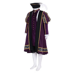 Royal Majesty: King Henry VIII Renaissance Cosplay Costume - Medieval King Outfit | Halloweez - Halloweez