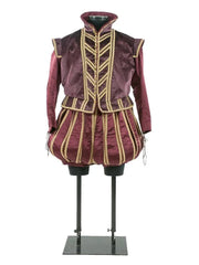 16th Century Men's Elizabethan Tudor Costume - Royal Prince Tudor King Costume by Halloweez - Halloweez