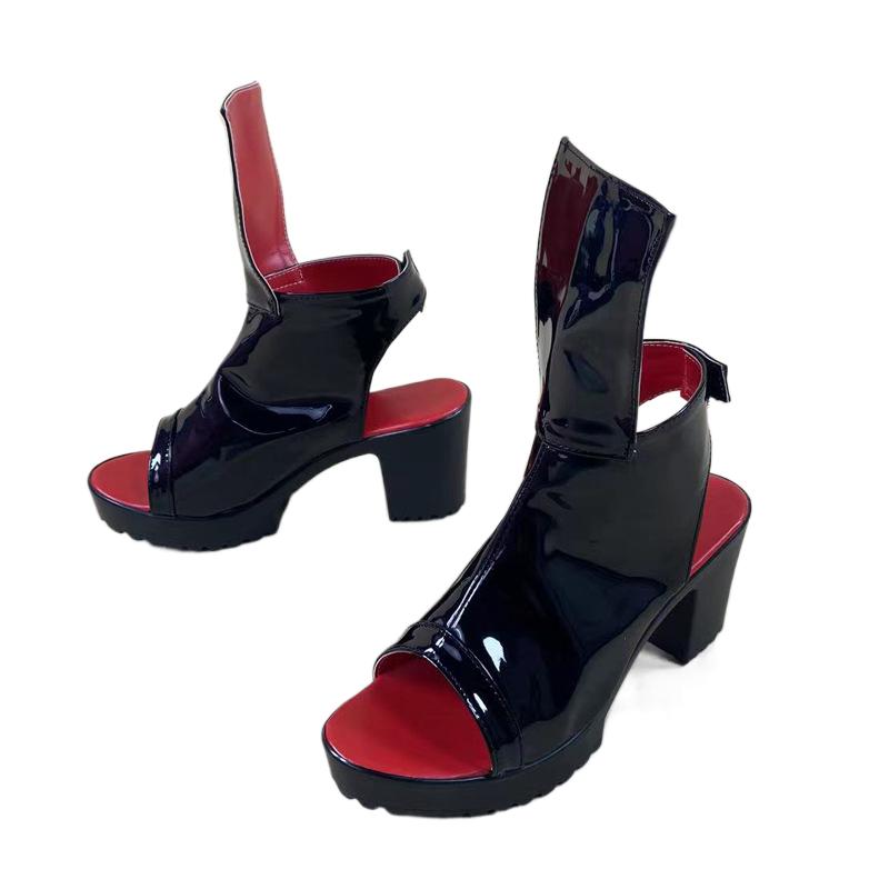 Goddess of Victory Nikke Scarlet Shadow Cos Shoes for 2D Anime Convention Performance - Halloweez