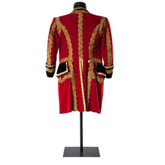 1770s Men's Red Jacket - Authentic Victorian King Prince Tailcoat for Medieval Regency Georgian Theatre Show - Halloweez