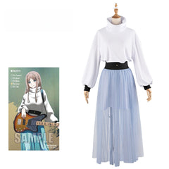 BanGDream MyGO Nagasaki Soyo Cosplay Costume - Anime Women's Gauze Skirt - Halloweez
