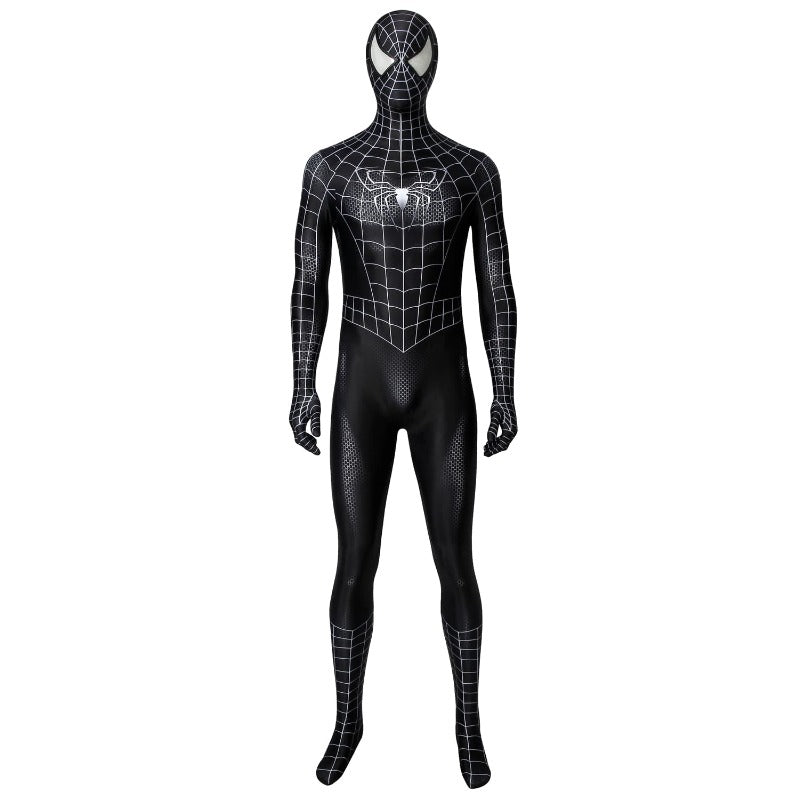 Halloweez Spider-Man Black Symbiote Suit - Official Marvel Spider-Man 3 Cosplay Costume - Halloweez