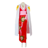 One Piece Boa Hancock Cosplay Costume with Cape Anime Cosplay Full Set - Halloweez
