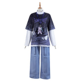 18TRIP Kakugari Kurodo Cosplay Costume Anime Game Unisex T-Shirt Outfit - Halloweez