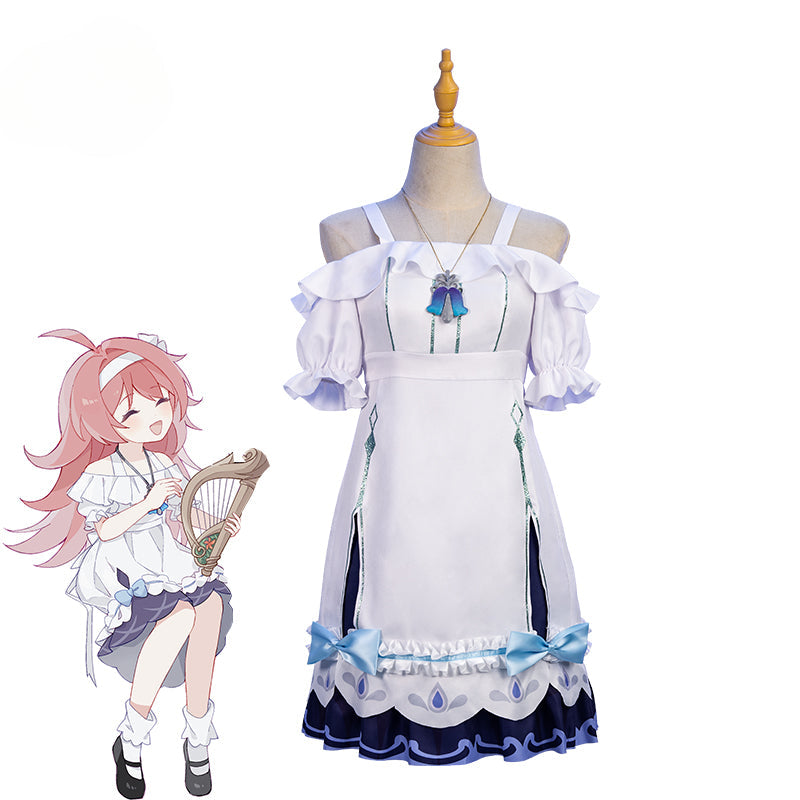 Embrace Your Inner Clervie with Halloweez's Genshin Impact Clervie Childhood Cosplay Costume - Halloweez
