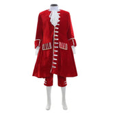 18th Century Aristocrat Costume for Men - Red Velvet Vintage Suit | Halloweez Medieval Series - Halloweez