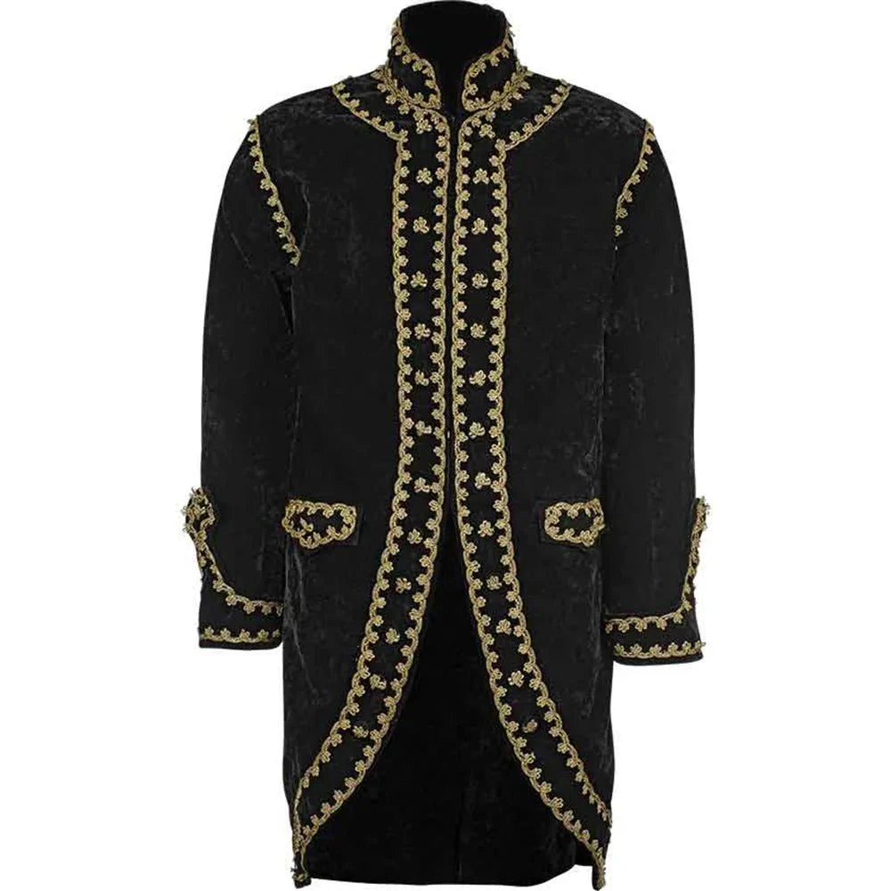 18th Century Baroque Men's Tudor Jacket - Victorian Renaissance Theater Coat by Halloweez - Halloweez