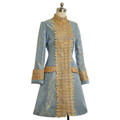 18th Century British Mens Halloweez Cosplay Suit - Exquisite Rococo Aristocrat Coat - Halloweez