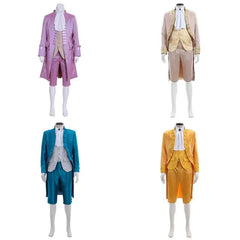 18th Century Colonial Men's Tailcoat Costume - Victorian Rococo Regency Suit | Halloweez Medieval Series - Halloweez