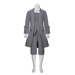 Elegant Halloweez 18th Century Colonial Regency Tailcoat Victorian Vampire Costume - Halloweez