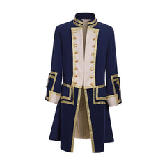 18th Century Inspired Men's Royal Uniform - Halloweez Colonial Tuxedo Coat - Halloweez