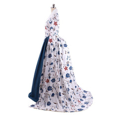 18th Century Rococo Court Dress - Digital Print with Stretch Cotton by Halloweez - Halloweez