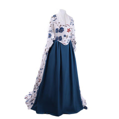18th Century Rococo Court Dress - Digital Print with Stretch Cotton by Halloweez - Halloweez