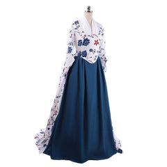 18th Century Rococo Court Dress - Digital Print with Stretch Cotton by Halloweez - Halloweez