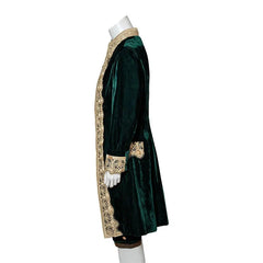 18th Century Victorian Aristocrat Costume - Black Distinguished Gentleman Royal Court Ensemble - Halloweez