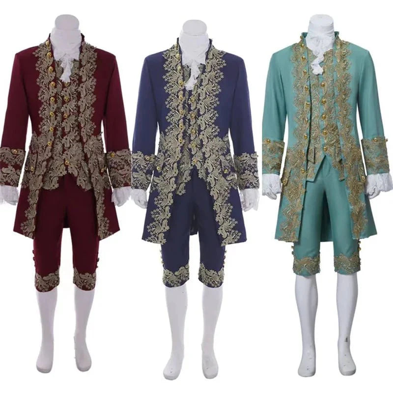 18th Century Victorian Gentleman Costume - Halloweez Aristocrat Royal Men's Outfit - Halloweez