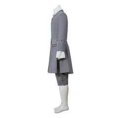 18th Century Victorian Prince Cosplay Costume - Elegant Tailcoat Blazer with Lace Tie for Special Events - Halloweez
