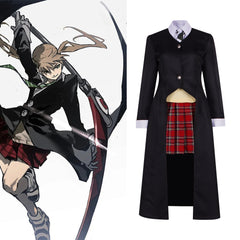 Soul Eater Maka Albarn Cosplay Costume - Weapon Meister Outfit for Anime Role Play - Halloweez