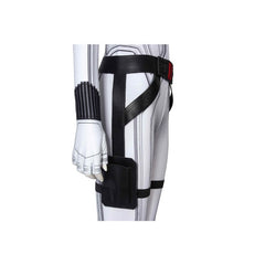 Halloweez Black Widow Costume - Natasha Romanoff Avengers Infinity War White Suit - Halloweez