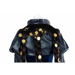 Halloweez Baldur's Gate Mizora Cosplay Costume Dress with Belt and Leg Covers for Spooky Halloween - Halloweez