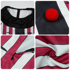 Halloween Nightmare Clown Men's Cosplay Costume - Evil Role Play Ready Stock - Halloweez