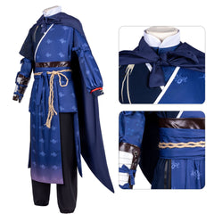 Yanyun Sixteen Tones Jiang Yan Cosplay Costume Full Set 2D Anime Outfit - Halloweez